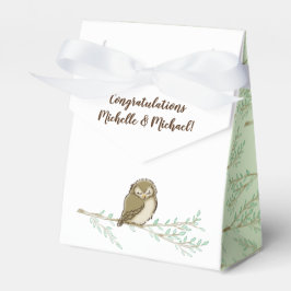 Owl Baby shower Woodland Bedankdoosjes