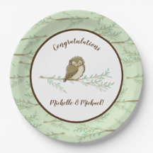Owl Baby shower Woodland