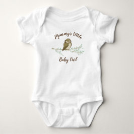 Owl Baby shower Woodland Romper