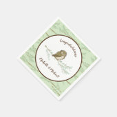 Owl Baby shower Woodland Servet (Hoek)