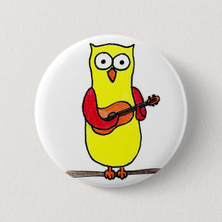 Owl Badge Ronde Button 5,7 Cm