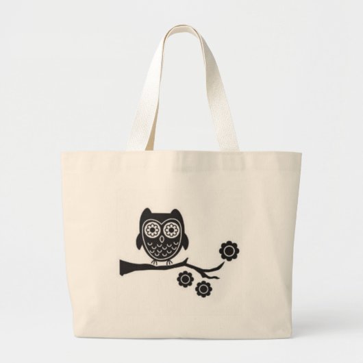 Owl Bag Grote Tote Bag (Voorkant)