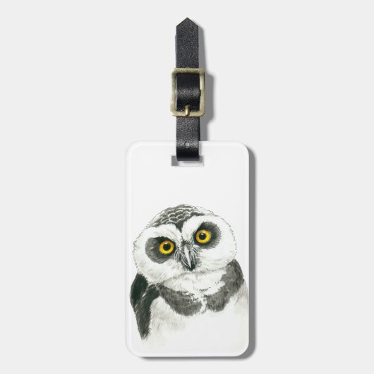 Owl Bagagelabel (Voorkant verticaal)