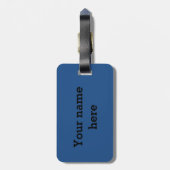 Owl Bagagelabel (Achterkant verticaal)