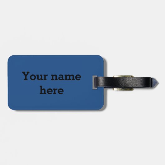 Owl Bagagelabel (Achterkant horizontaal)