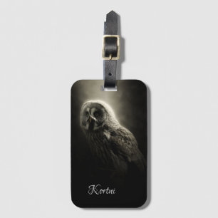 Owl Bagagelabel