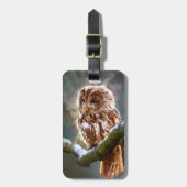 Owl Bagagelabel (Voorkant verticaal)