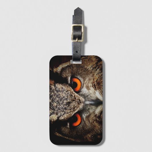 Owl Bagagelabel (Voorkant (verticaal))