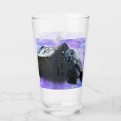Owl Barn Shed Glas (Achterkant)