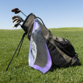 Owl Barn Shed Golfhanddoek (Groen)