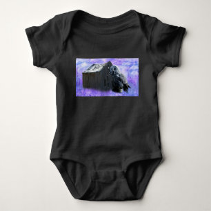 Owl Barn Shed Romper