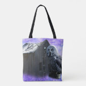Owl Barn Shed Tote Bag (Achterkant)