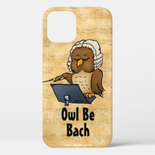 Owl be Bach Funny Classical Music Cartoon Case-Mate iPhone Case