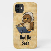 Owl be Bach Funny Classical Music Case-Mate iPhone Case (Achterkant)