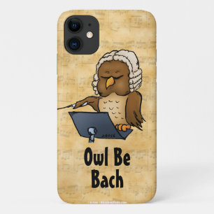 Owl be Bach Funny Classical Music Case-Mate iPhone Case