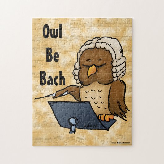 Owl be Bach Legpuzzel (Verticaal)