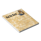 Owl be Bach Notitieblok (Schuin)