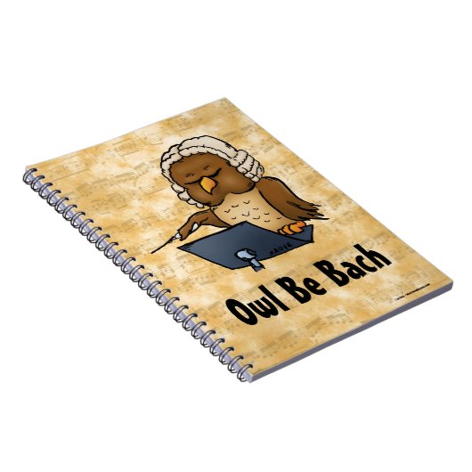 Owl be Bach Notitieboek (Rechterzijde)