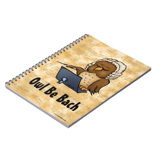 Owl be Bach Notitieboek (Linkerzijde)