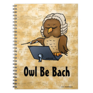Owl be Bach Notitieboek