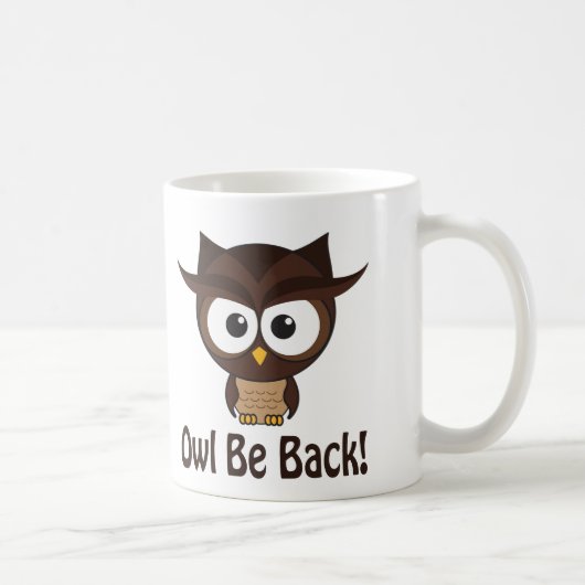 Owl be back koffiemok (Rechts)