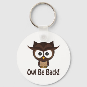 Owl be back sleutelhanger