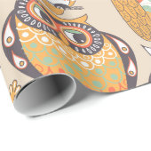 Owl be Collectie | Moderne oldwalingen Cadeaupapier (Rol Hoek)