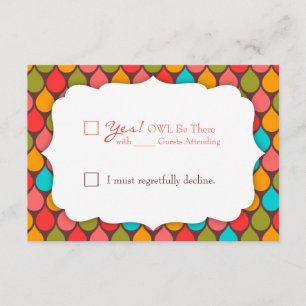 "OWL Be Daar" RSVP Kaartje