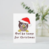 Owl BE Home Briefkaart (Staand voorkant)