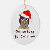 Owl BE Home Keramisch Ornament (Rechts)