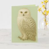 "Owl be missing you" card. Kaart (Gele Bloem)