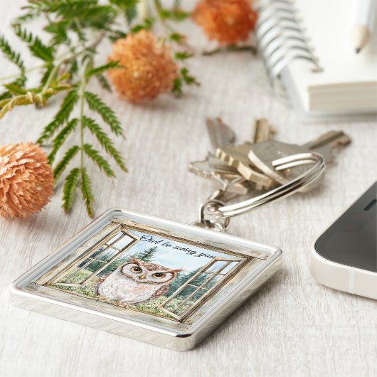 Owl Be Seeing You Sleutelhanger (Zijkant)