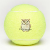 Owl Be Seeing You Tennisballen (Voorkant)
