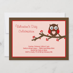 Owl BE uw uitnodiging van de Partij van de Valenti