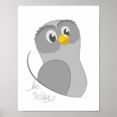 Owl - BE Wise Poster (Voorkant)