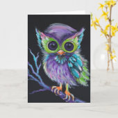 Owl be Your Friend Kaart (Gele Bloem)