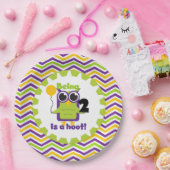 Owl Beb 2 is een Bord van het Broodborstpapier (Feest)