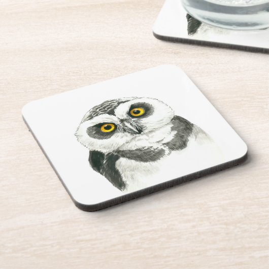 Owl Bier Onderzetter (Linkerzijde)