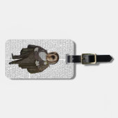 Owl bij de opera bagagelabel (Voorkant horizontaal)