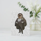 Owl bij de opera briefkaart (Staand voorkant)