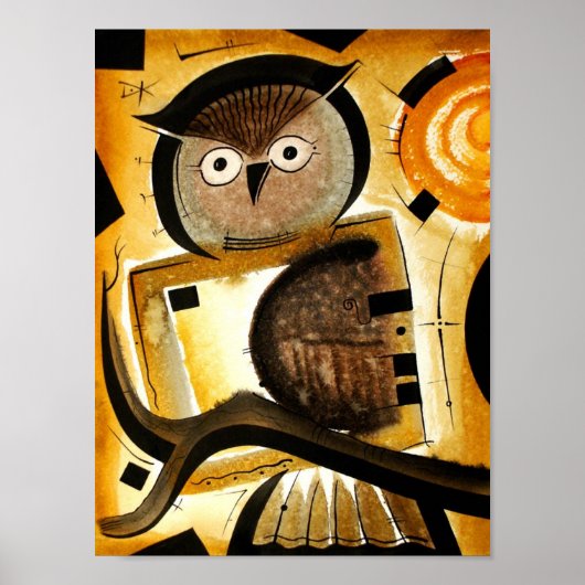 Owl bird dk_2005aug8r poster (Voorkant)