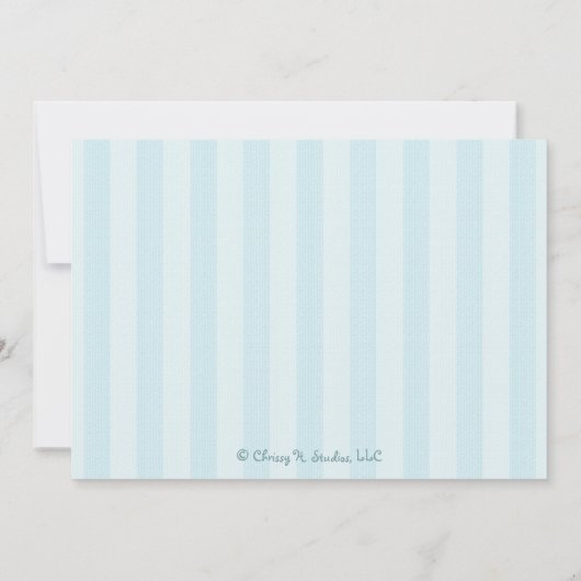 Owl Birth Announcement Boy Aankondiging (Achterkant)