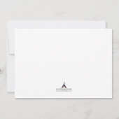 Owl Birth Announement Aankondiging (Achterkant)