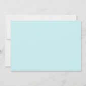 Owl Birthday Bedankkaart (Achterkant)