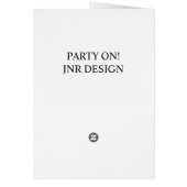 Owl Birthday Card voor grootouders (Achterkant)