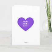 Owl Birthday Kaart (Achterkant)