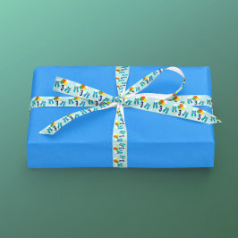 Owl Birthday Satijnen Lint