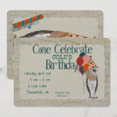 OWL Birthday Uitnodiging (Voorkant / Achterkant)