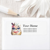 OWL, bohaan, boho floral Etiket (Insitu)