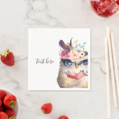 OWL, bohaan, boho floral Servet (Insitu)
